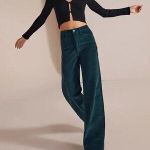 Favorite Daughter The Mischa Wide Leg Stretch Velveteen Pants